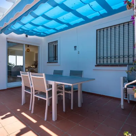 Villa Lets In The Sun Blue Mijas Malaga