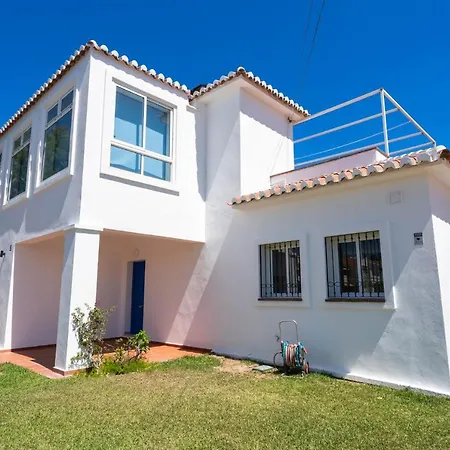 Villa Lets In The Sun Blue Mijas Malaga