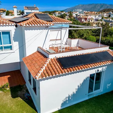 Lets In The Sun Blue Mijas Villa *