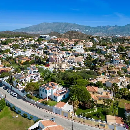 Lets In The Sun Blue Mijas Villa