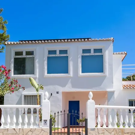 Villa Lets In The Sun Blue Mijas Malaga